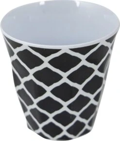 Bo-Camp Servies - Mix & Match - 16 Delig - Zwart/Wit -Buiten Kamperen 1019x1200 5