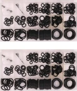 Benson O-ringen Set 450-delige Doos - Rubberen Ringetjes Set - Afsluitringetjes Set