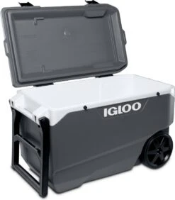Igloo Latitude 90 Roller - Grote Koelbox Op Wielen - 85 Liter - Grijs 17 Igloo Latitude 90 Roller - Grote Koelbox Op Wielen - 85 Liter - Grijs -Buiten Kamperen 1051x1200 4