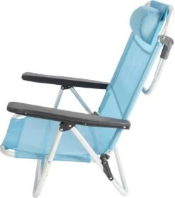 Bo-Camp Beach Chair - Monaco - Aluminium - Blauw 14 Bo-Camp Beach Chair - Monaco - Aluminium - Blauw -Buiten Kamperen 1057x1200