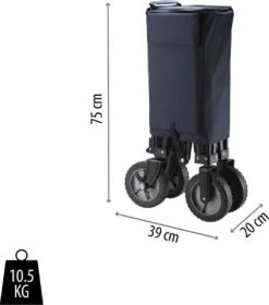 Campart Bolderkar HC-0910 - Opvouwbaar - Bolderwagen Met Stevig Harmonicaframe - Inclusief Opbergtas En Bodemplaat - Blauw 13 Campart Bolderkar HC-0910 - Opvouwbaar - Bolderwagen Met Stevig Harmonicaframe - Inclusief Opbergtas En Bodemplaat - Blauw -Buiten Kamperen 1060x1200 2