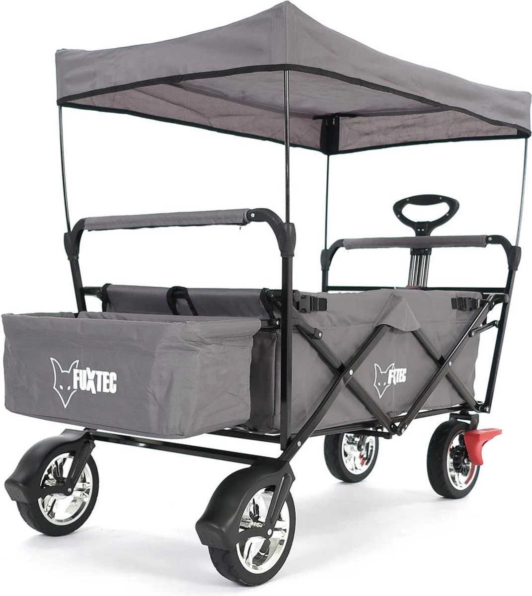 FUXTEC Bolderkar CT-500 - Grijs 4 FUXTEC Bolderkar CT-500 - Grijs - Afbeelding 4