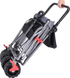 AREBOS Opvouwbare Steekwagen Met Telescopische Stang Draagvermogen 100 Kg -Buiten Kamperen 1082x1200 9