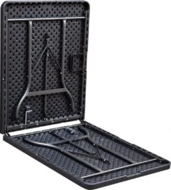 ERRO Vouwtafel - Houtlook - 180x74cm - Zwart 7 ERRO Vouwtafel - Houtlook - 180x74cm - Zwart -Buiten Kamperen 1083x1200