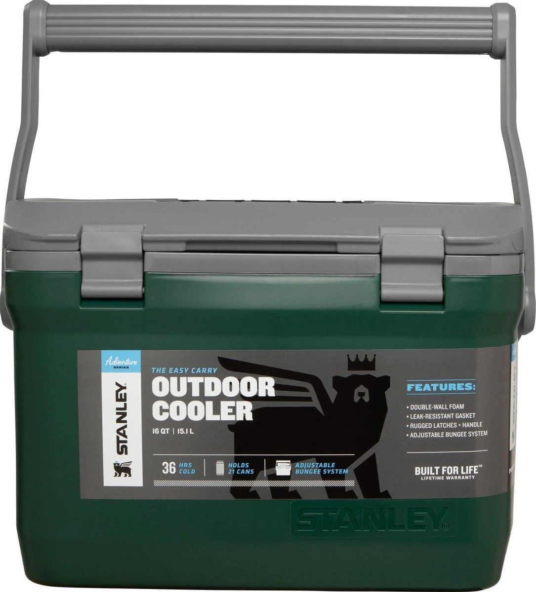 Stanley The Easy Carry Outdoor Cooler 15,1L - Koelbox - Green 8 Stanley The Easy Carry Outdoor Cooler 15,1L - Koelbox - Green - Afbeelding 8