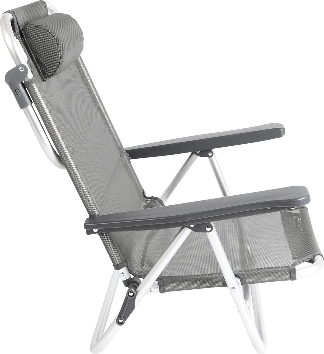 Bo-Camp Beach Chair - Monaco - Aluminium - Grijs 5 Bo-Camp Beach Chair - Monaco - Aluminium - Grijs - Afbeelding 5