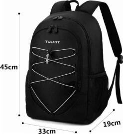 Koeltas Rugzak (25L) - Geschikt Voor 28 Blikjes - Lunchtas Voor Dames En Heren - Zwart 15 Koeltas Rugzak (25L) - Geschikt Voor 28 Blikjes - Lunchtas Voor Dames En Heren - Zwart -Buiten Kamperen 1101x1200 1