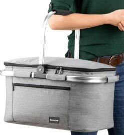 Bomoe Koeltas Picknickmand Opvouwbaar IceBreezer K47 - 47x27x26 Cm - 32 Liter- Perfect Voor Barbecues Of Boodschappen -Buiten Kamperen 1101x1200 4