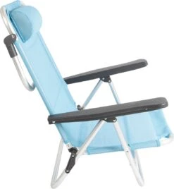 Bo-Camp Beach Chair - Monaco - Aluminium - Blauw 13 Bo-Camp Beach Chair - Monaco - Aluminium - Blauw -Buiten Kamperen 1106x1200