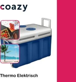 Koelbox Met Wielen Voor Auto & Camping Warm En Koud 40L - Frigobox Elektrisch 12v 230 Volt - MiniBar - Mini Koelkast | Verkoelt En Verwarmt | Eco-modus - Minibar - Mini Koelkast -Buiten Kamperen 1111x1200
