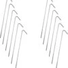 Stalen Tentharingen Set - 12 Stuks - 23 Cm | Staal | Opzetten Tent | Tentspijkers | Tentspijker | Haringen | Tentharing | Haring | Camping | Kamperen