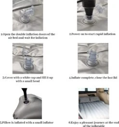 Opblaasbaar Matras Voor In De Auto, Opblaasbaar Bed, Opvouwbaar, Comfortabele Autostoel, Automatras Met Elektrische Luchtpomp En 3 Adapters, 2 Kussens En Draagtas, Voor Camping, Reizen (zwart) 11 Opblaasbaar Matras Voor In De Auto, Opblaasbaar Bed, Opvouwbaar, Comfortabele Autostoel, Automatras Met Elektrische Luchtpomp En 3 Adapters, 2 Kussens En Draagtas, Voor Camping, Reizen (zwart) -Buiten Kamperen 1131x1200 1