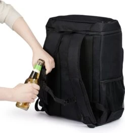 Sunflake Koelrugzak Groot - Lunchtas - Koeltas Backpack Voor Dames & Heren - Zwart -Buiten Kamperen 1131x1200 11