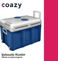 Koelbox Met Wielen Voor Auto & Camping Warm En Koud 40L - Frigobox Elektrisch 12v 230 Volt - MiniBar - Mini Koelkast | Verkoelt En Verwarmt | Eco-modus - Minibar - Mini Koelkast -Buiten Kamperen 1141x1200 4