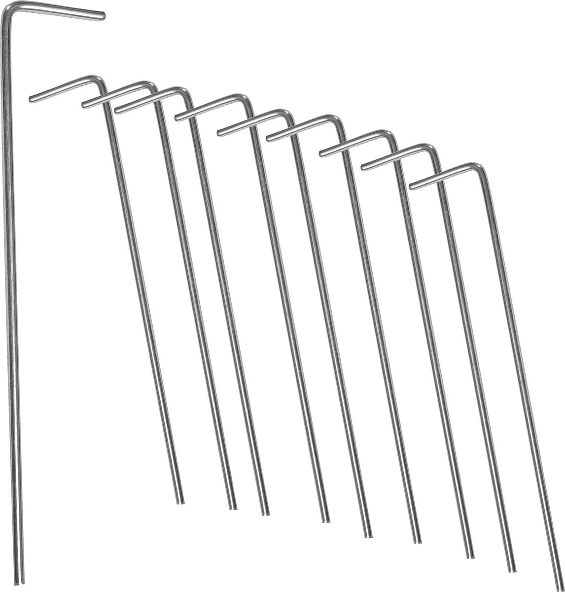 Springos Tentharingen | Haringen | Grondpennen | Staal | 10 Stuks 8 Springos Tentharingen | Haringen | Grondpennen | Staal | 10 Stuks - Afbeelding 8