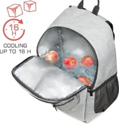 Bomoe Koeltas Rugzak IceBreezer KR45 Koelrugzak Grijs 45x19x33 Cm - 25 Liter -Buiten Kamperen 1153x1200 7