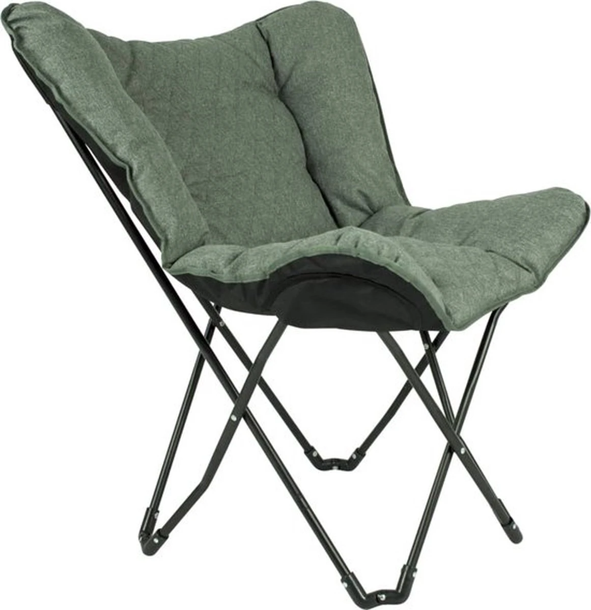 Bo-Camp Campingvlinderstoel - Himrod - Inklapbaar - Groen 7 Bo-Camp Campingvlinderstoel - Himrod - Inklapbaar - Groen - Afbeelding 7