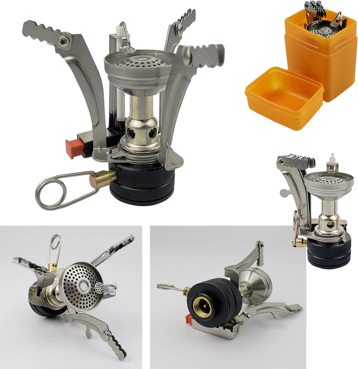 Hikr® Camping Pannenset - Complete 22-delige Kookset - Lichtgewicht - Kookgerei Servies - Outdoor - BPA-vrij - Keukengerei Set 2 Hikr® Camping Pannenset - Complete 22-delige Kookset - Lichtgewicht - Kookgerei Servies - Outdoor - BPA-vrij - Keukengerei Set - Afbeelding 2