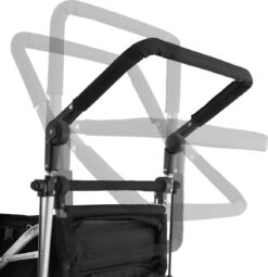 Tectake - Opvouwbare Bolderwagen Handkar Nico Zwart - 403549 -Buiten Kamperen 1164x1200 2