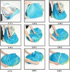 Merkloos Strand Tent Met Zwembad - Roze - UPF 50+ UV Werend - Waterdicht - Pop Up - Baby & Kind 5 Merkloos Strand Tent Met Zwembad - Roze - UPF 50+ UV Werend - Waterdicht - Pop Up - Baby & Kind -Buiten Kamperen 1165x1200 3