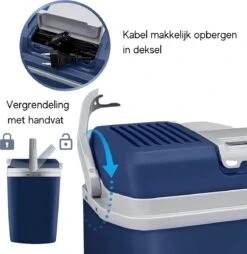 Tillvex- Koelbox, Coolbox, 24 Liter, Blauw -Buiten Kamperen 1165x1200 4