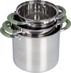 Bo-Camp - Pannenset - Elan Plus - 3-Delig - RVS -Buiten Kamperen 1167x1200 5