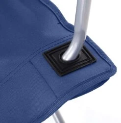 Set Van 2 Opvouwbare Campingstoelen, Klapstoelen Voor Buiten, Comfortabel, Met Armleuningen En Bekerhouders, Stabiel Frame, Draagvermogen 120 Kg - Blauw 14 Set Van 2 Opvouwbare Campingstoelen, Klapstoelen Voor Buiten, Comfortabel, Met Armleuningen En Bekerhouders, Stabiel Frame, Draagvermogen 120 Kg - Blauw -Buiten Kamperen 1183x1200 4