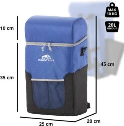 Dutch Mountains Koeltas Rugzak | Cooler Backpack 20 Liter | Picknicktas | Lunchtas | Koelrugzak | Strandtas | Blauw 11 Dutch Mountains Koeltas Rugzak | Cooler Backpack 20 Liter | Picknicktas | Lunchtas | Koelrugzak | Strandtas | Blauw -Buiten Kamperen 1184x1200 6
