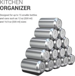 Kwmobile 1x Opvouwbare Houder Voor Flessen En Blikjes - Voor Koelkast En Voorraadkast - Siliconen Flessenhouder In Zwart - 31 X 9,5 X 1 Cm 12 Kwmobile 1x Opvouwbare Houder Voor Flessen En Blikjes - Voor Koelkast En Voorraadkast - Siliconen Flessenhouder In Zwart - 31 X 9,5 X 1 Cm -Buiten Kamperen 1184x1200 9