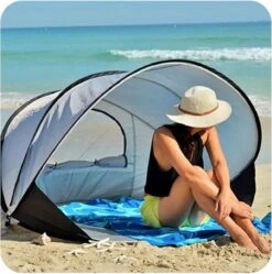 Deryan Luxe Pop Up Strandtent XXL - Anti-UV 50+ - Zilver 26 Deryan Luxe Pop Up Strandtent XXL - Anti-UV 50+ - Zilver -Buiten Kamperen 1192x1200 1