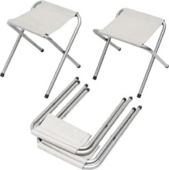 Inklapbare, In Hoogte Verstelbare Campingtafel 120x60x70cm Incl. 4 Inklapbare Krukken Campingtafel S -Buiten Kamperen 1194x1200 2