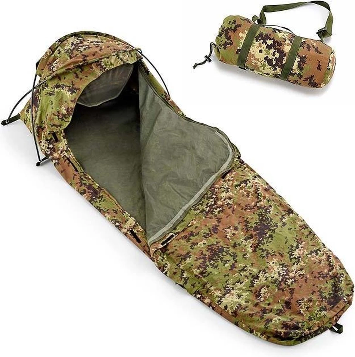 Defcon 5 Bivi Tent - Camo - 1 Persoons 1 Defcon 5 Bivi Tent - Camo - 1 Persoons