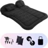 Opblaasbaar Auto Matras - Auto Luchtbed Zwart - Achterbank En Achterbak - Tweepersoons 3-in-1 Universeel Automatras - Inclusief Elektrische Pomp En Accessoires - Kampeer Luchtbed Voor Reizen