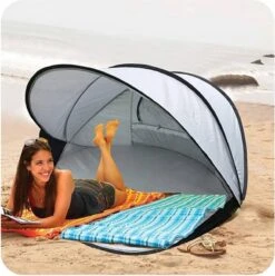 Deryan Luxe Pop Up Strandtent XXL - Anti-UV 50+ - Zilver 38 Deryan Luxe Pop Up Strandtent XXL - Anti-UV 50+ - Zilver -Buiten Kamperen 1197x1200 2