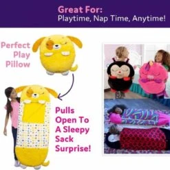 Draak Slaapzak -160 Cms | Kinderslaapzak | Slaapzak Junior | Nappers | Children Sleeping Bag | Kinderen Slaapzak | Super Soft 2 In 1 Fun Pillow &Sleepy For Boys | Draak Slaapzak | Zachte Slaapzak | Knuffel Slaapzak | 2 In 1 Slaapzak | Kinderen -Buiten Kamperen 1197x1200 31