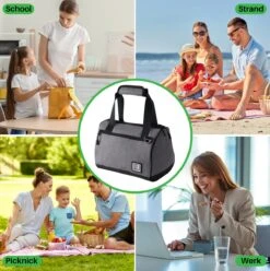 Brisby 4 Laags Geïsoleerde Koeltas - Lunchtas 10 Liter - Donkergrijs 10 Brisby 4 Laags Geïsoleerde Koeltas - Lunchtas 10 Liter - Donkergrijs -Buiten Kamperen 1197x1200 46