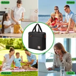 Brisby 4 Laags Geïsoleerde Koeltas - Lunchtas 7 Liter - Zwart 10 Brisby 4 Laags Geïsoleerde Koeltas - Lunchtas 7 Liter - Zwart -Buiten Kamperen 1197x1200 51