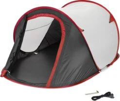JEMIDI Tweepersoons Pop-up Tent - Opgooitent, Werptent Voor 2 Personen - Ideaal Als Festivaltent Of Kampeertent - Verschillende Kleuren -Buiten Kamperen 1200x1007