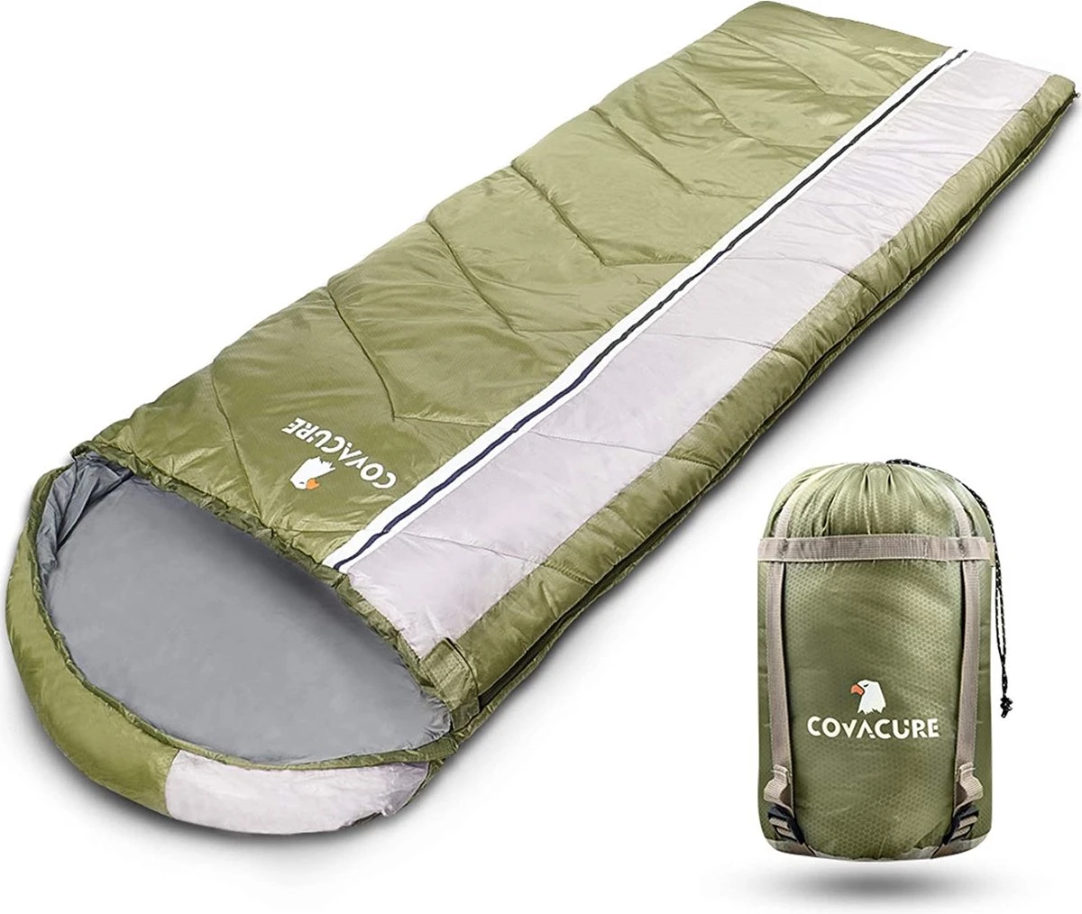 COVACURE 1.5/0.8kg Slaapzak, 3 Seizoenen Ultra Warm & Lichtgewicht Slaapzak Voor Volwassenen, Envelop Compacte Outdoor Slaapzakken Met Draagbare Compressie Tas Voor Camping, Rugzakken, Wandelen... 1 COVACURE 1.5/0.8kg Slaapzak, 3 Seizoenen Ultra Warm & Lichtgewicht Slaapzak Voor Volwassenen, Envelop Compacte Outdoor Slaapzakken Met Draagbare Compressie Tas Voor Camping, Rugzakken, Wandelen...