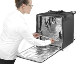 Hendi Pizza & Voedsel Bezorgrugtas Geïsoleerd - 41x41x(H)49cm -Buiten Kamperen 1200x1020 6