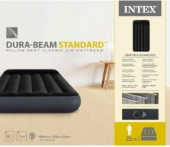 Intex Pillow Rest Classic Twin Luchtbed - 1-persoons - 99x191x25cm -Buiten Kamperen 1200x1042