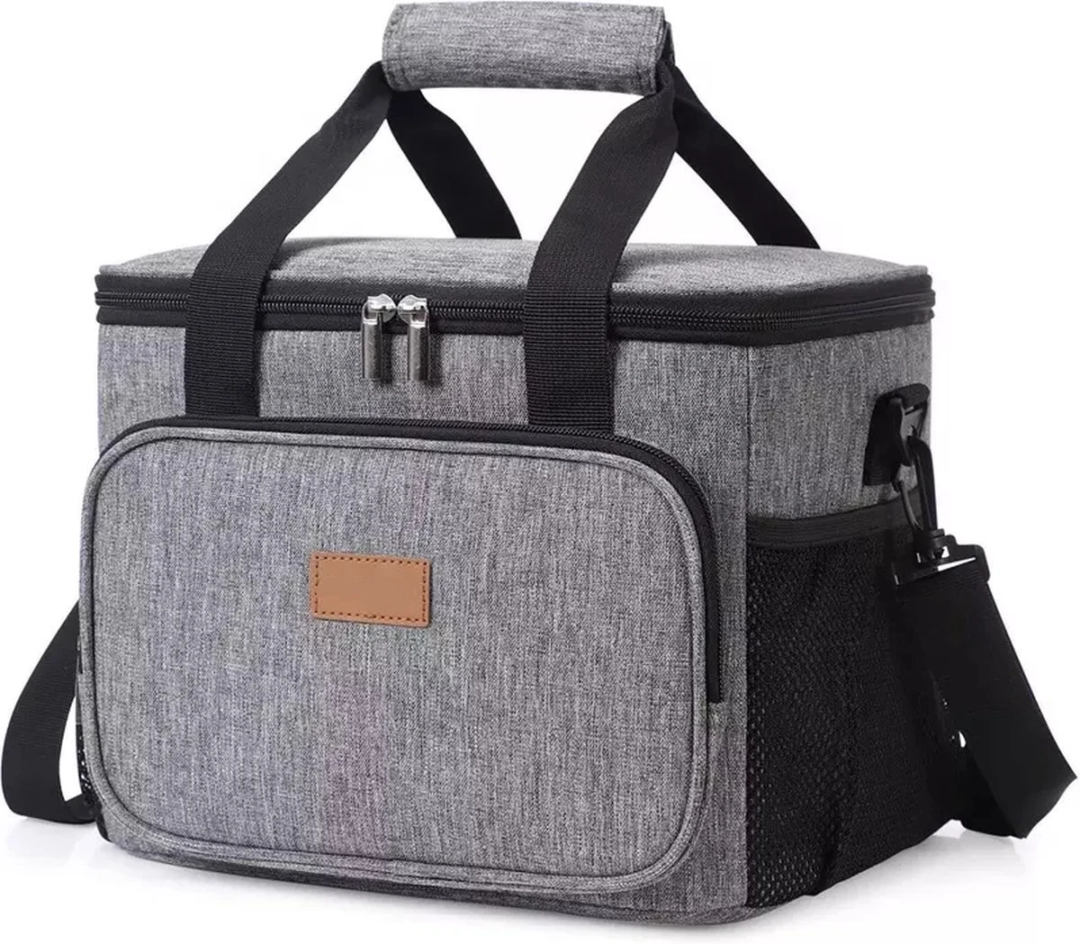 Lunchtas - Koeltas Voor Dames En Heren - Cool Bag - 4 Laags Geïsoleerde Koeltas - Kleine Cooler - Lunch Box - Lunchtas 15 Liter 1 Lunchtas - Koeltas Voor Dames En Heren - Cool Bag - 4 Laags Geïsoleerde Koeltas - Kleine Cooler - Lunch Box - Lunchtas 15 Liter