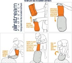 Sea To Summit UltraLight Insulated Regular Opblaasbare Slaapmat - 5cm - 480g - Oranje 23 Sea To Summit UltraLight Insulated Regular Opblaasbare Slaapmat - 5cm - 480g - Oranje -Buiten Kamperen 1200x1053 1