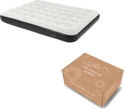 Orange85 Luchtbed - Tweepersoons - Met Reparatieset - Zwart - Grijs -Buiten Kamperen 1200x1059 2