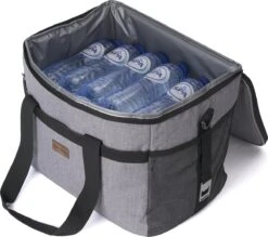 Packaway 4 Laags Geïsoleerde Koeltas - Lunchtas 30 Liter - Grijs -Buiten Kamperen 1200x1062 2