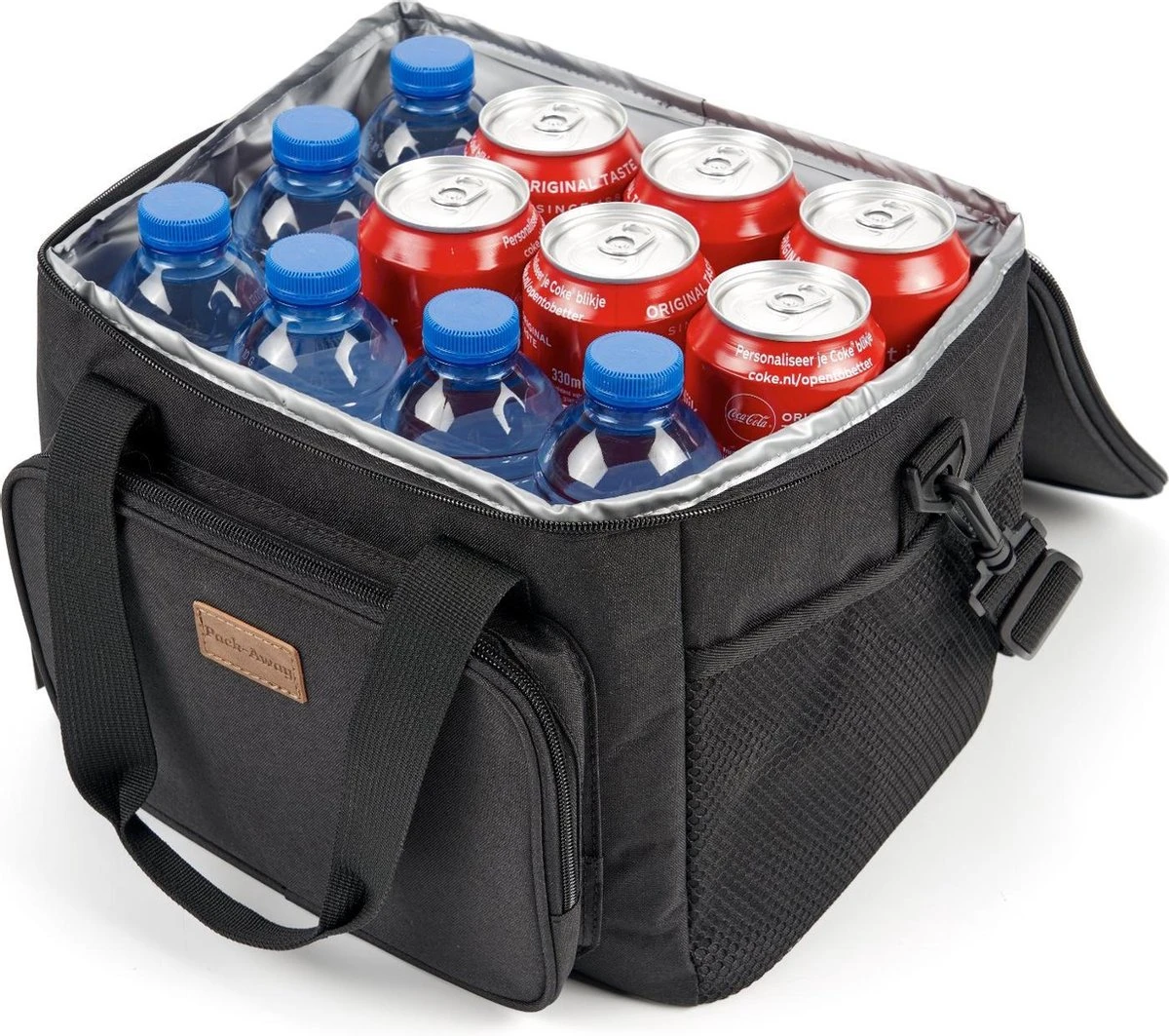 Packaway 4 Laags Geïsoleerde Koeltas - Lunchtas 15 Liter - Zwart 7 Packaway 4 Laags Geïsoleerde Koeltas - Lunchtas 15 Liter - Zwart - Afbeelding 7