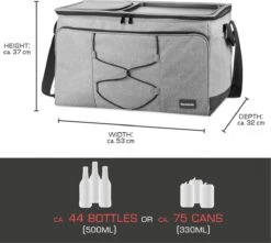 Bomoe Opvouwbare Koeltas IceBreezer KT53 - Koelbox Voor Onderweg - 53x37x32 Cm - 52 Liter - Picknicktas Perfect Voor Barbecues Of Festivals 11 Bomoe Opvouwbare Koeltas IceBreezer KT53 - Koelbox Voor Onderweg - 53x37x32 Cm - 52 Liter - Picknicktas Perfect Voor Barbecues Of Festivals -Buiten Kamperen 1200x1073 4