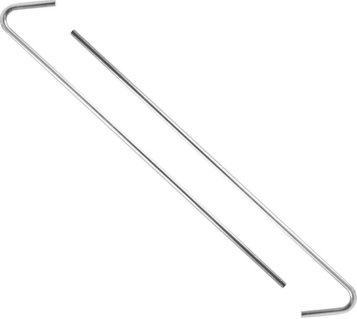 Stalen Tentharingen Set - 12 Stuks - 23 Cm | Staal | Opzetten Tent | Tentspijkers | Tentspijker | Haringen | Tentharing | Haring | Camping | Kamperen 3 Stalen Tentharingen Set - 12 Stuks - 23 Cm | Staal | Opzetten Tent | Tentspijkers | Tentspijker | Haringen | Tentharing | Haring | Camping | Kamperen - Afbeelding 3