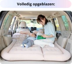 Opblaasbaar Auto Matras - Auto Luchtbed Grijs - Achterbank En Achterbak - Tweepersoons 3-in-1 Universeel Automatras - Inclusief Elektrische Pomp En Accessoires - Kampeer Luchtbed Voor Reizen -Buiten Kamperen 1200x1076 5