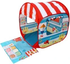 Pop-Up Strandtent: Beach Hut - Speeltent 14 Pop-Up Strandtent: Beach Hut - Speeltent -Buiten Kamperen 1200x1089